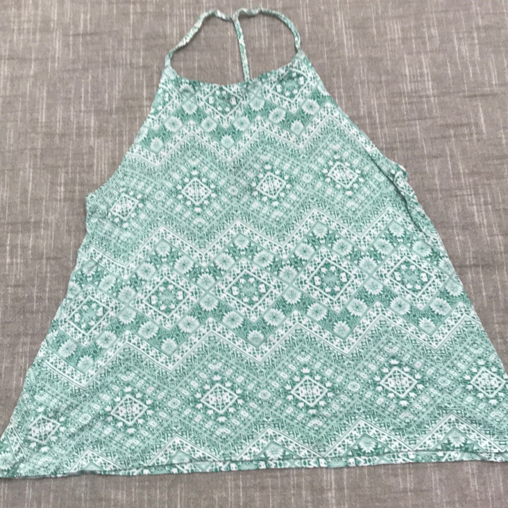 Wet Seal Crop Halter Tank Top Medium
